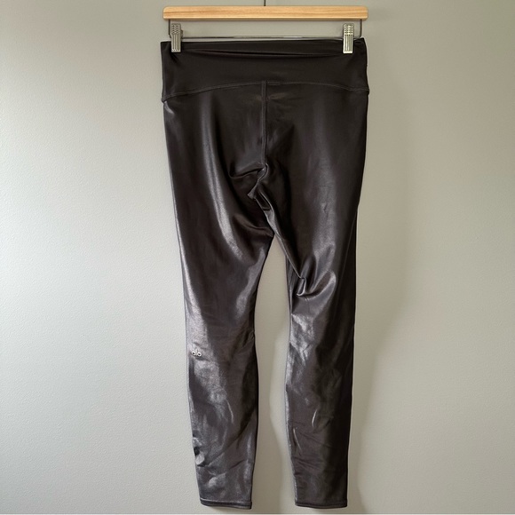 ALO Yoga High Waist Shine Legging Anthracite - Picture 2 of 4